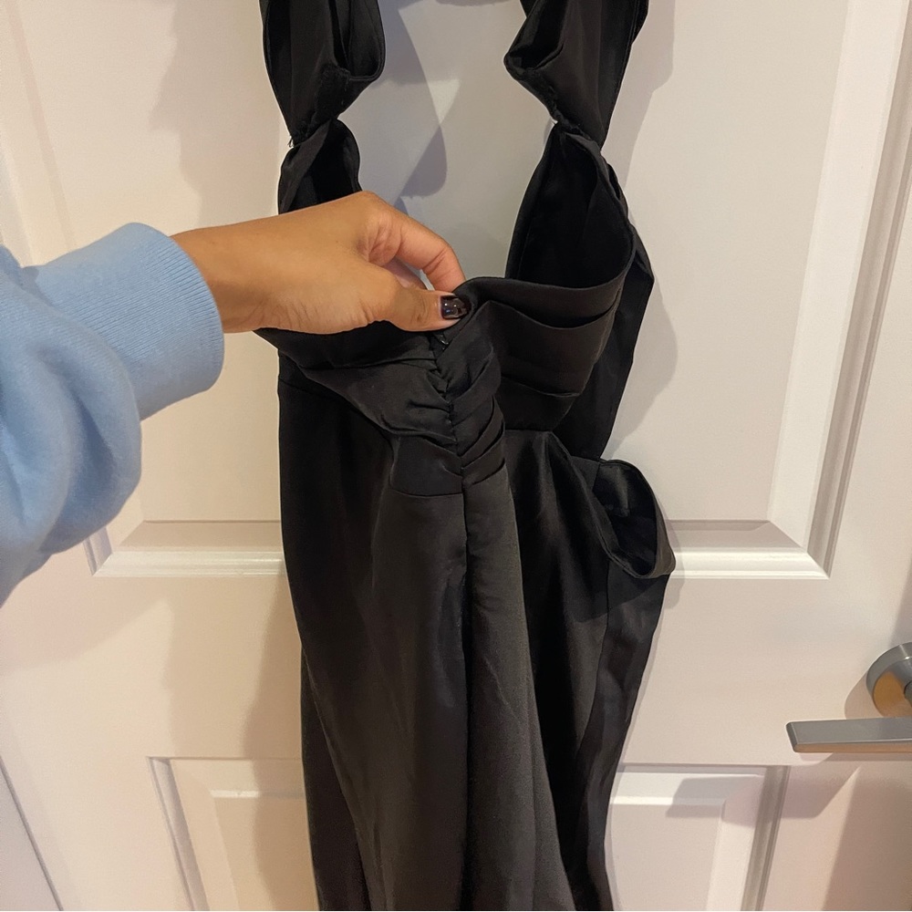 Danielle Guizio Black Cutout Mini Dress - Picture 6 of 10